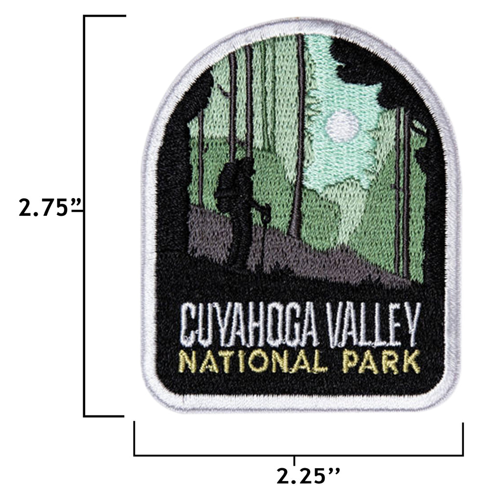 Cuyahoga Valley patch size information