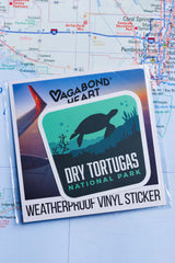 Dry Tortugas weatherproof vinyl sticker