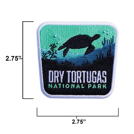 Dry Tortugas patch size information