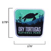 Dry Tortugas patch size information