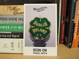  Dublin patch with high quality backing card
