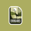 Everglades patch on a green background