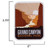 Grand Canyon patch size information