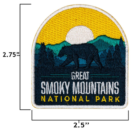 Great Smoky Mountains patch size information