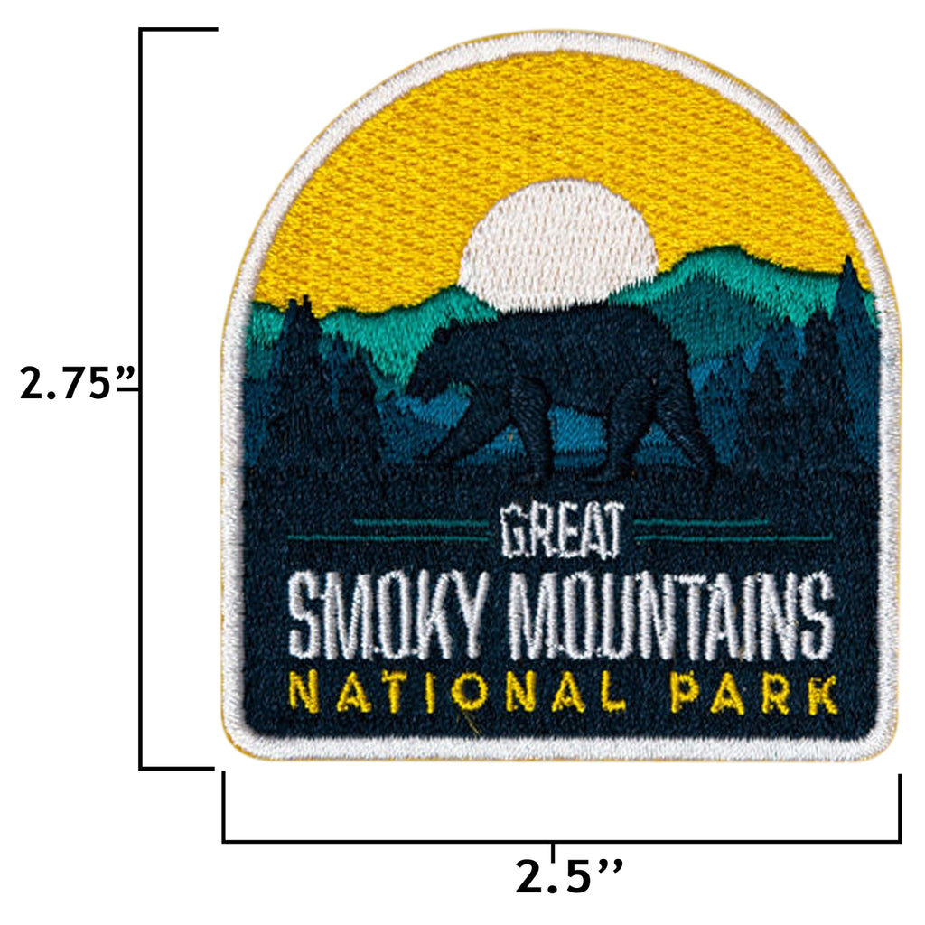 Great Smoky Mountains patch size information