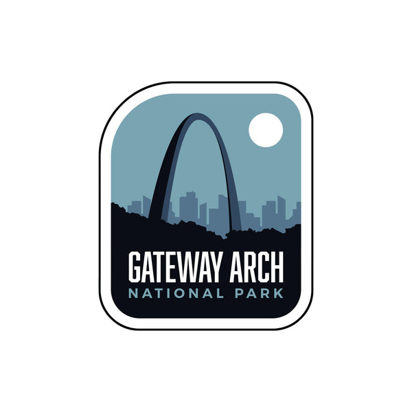 Gateway Arch National Park Sticke