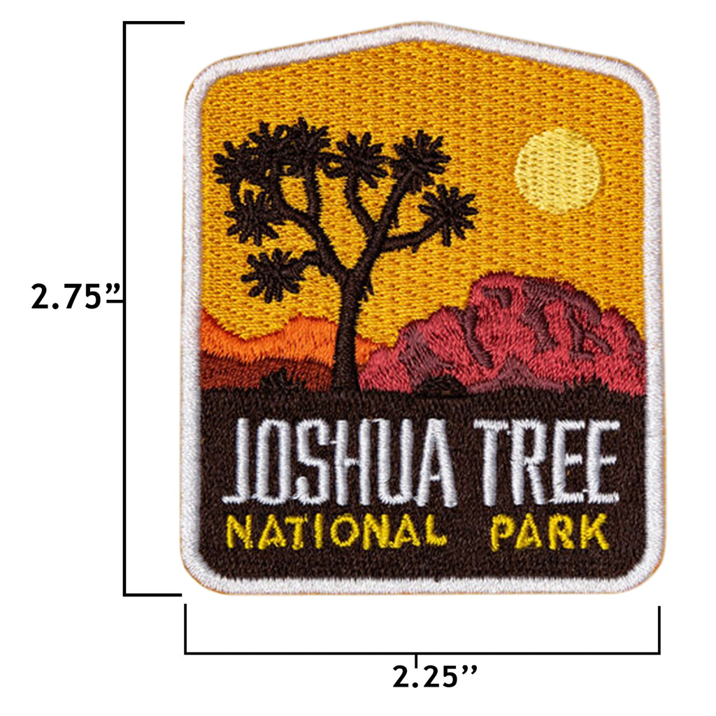 Joshua Tree Patch size information