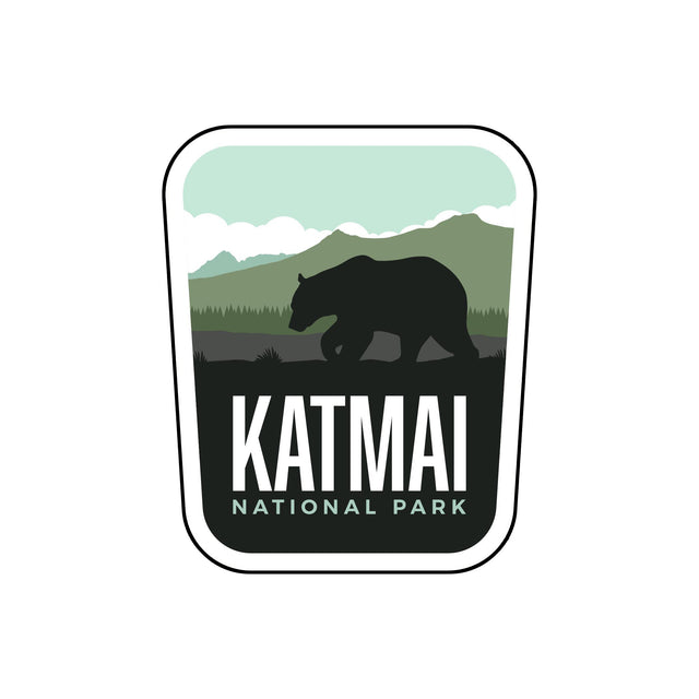 Katmai National Park Sticker