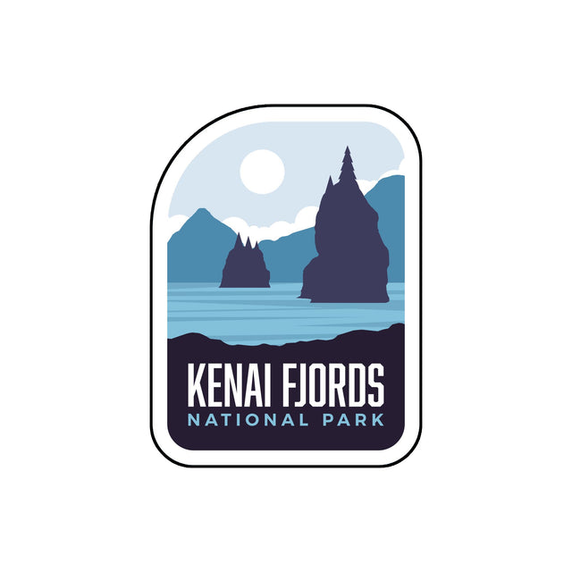 Kenai Fjords National Park Sticker