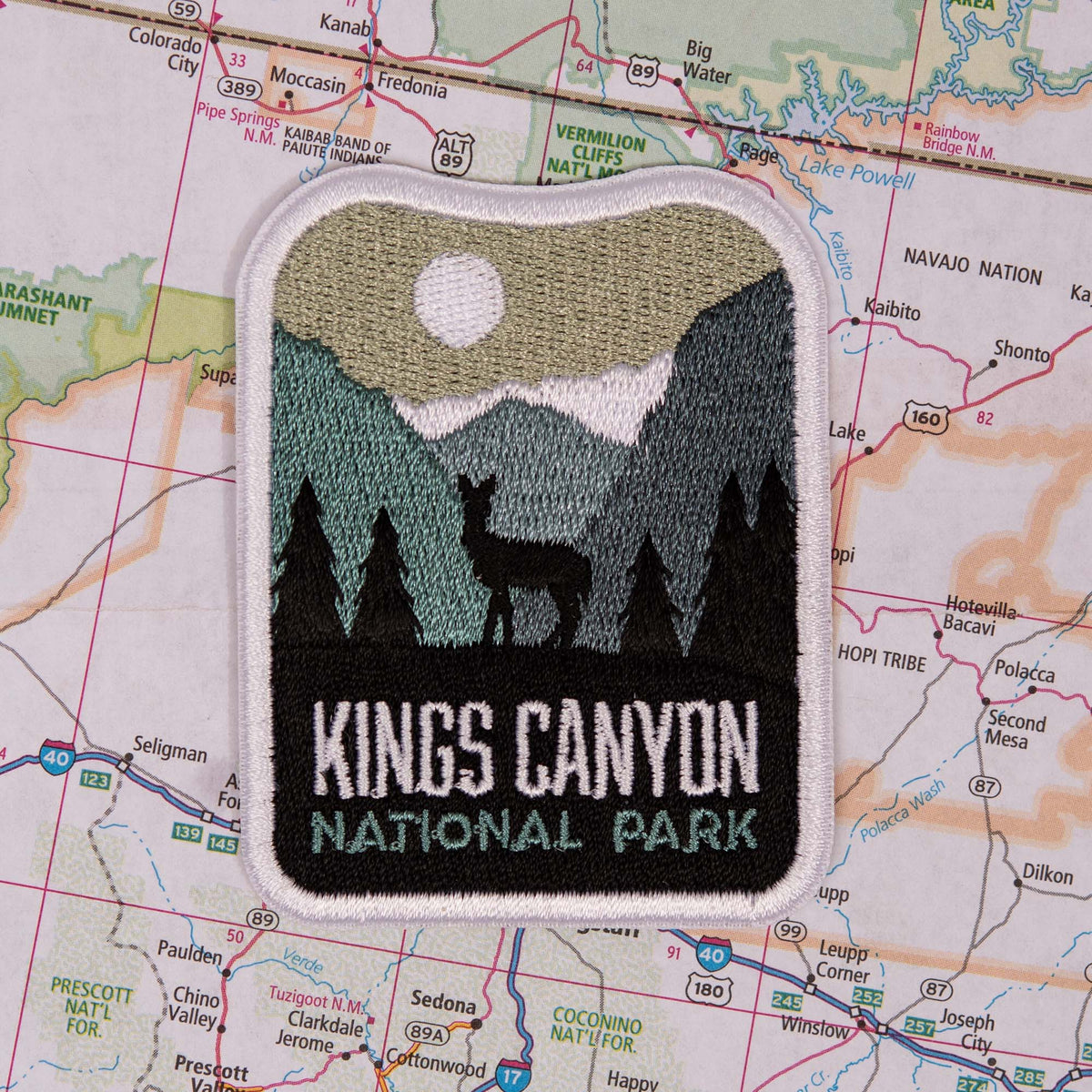 Kings Canyon National Park Patch – Vagabond Heart