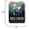 Kings Canyon Patch size information