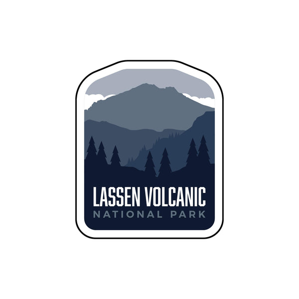 Lassen Volcanic National Park Sticker – Vagabond Heart