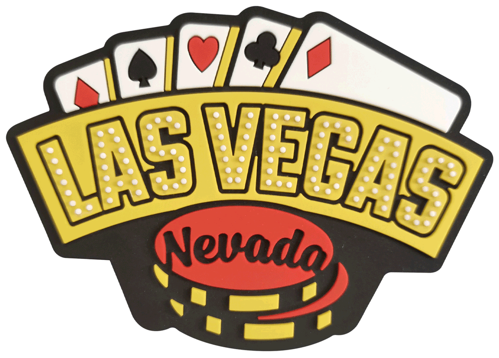Las Vegas PVC Fridge Magnet