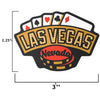 Las Vegas sticker size information