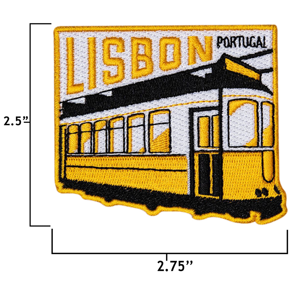 Lisbon Portugal Patch size information