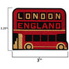 London patch size information