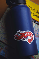 sticker on a tumbler