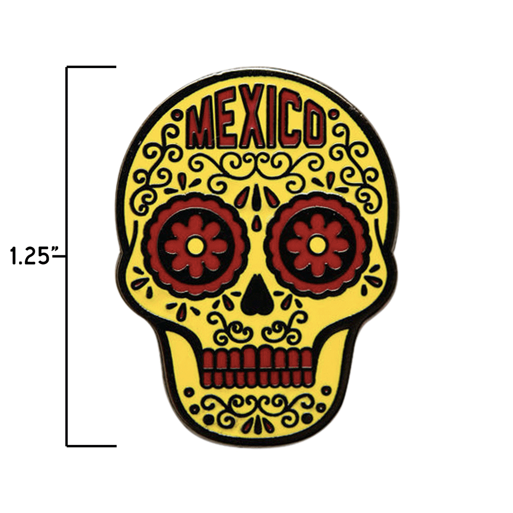 Mexico pin size information