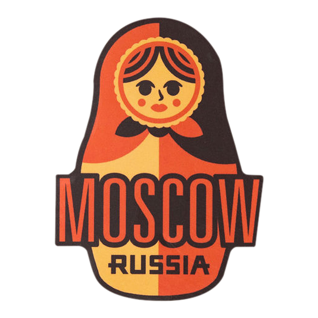 Moscow Russia Sticker