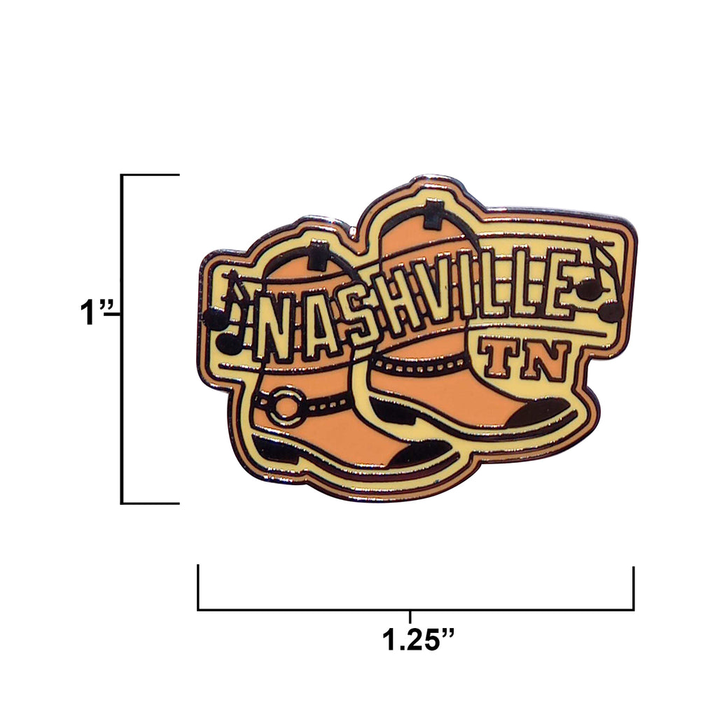 Nashville pin size information