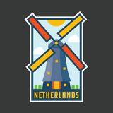 Netherlands Sticker