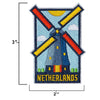 Netherlands patch size information