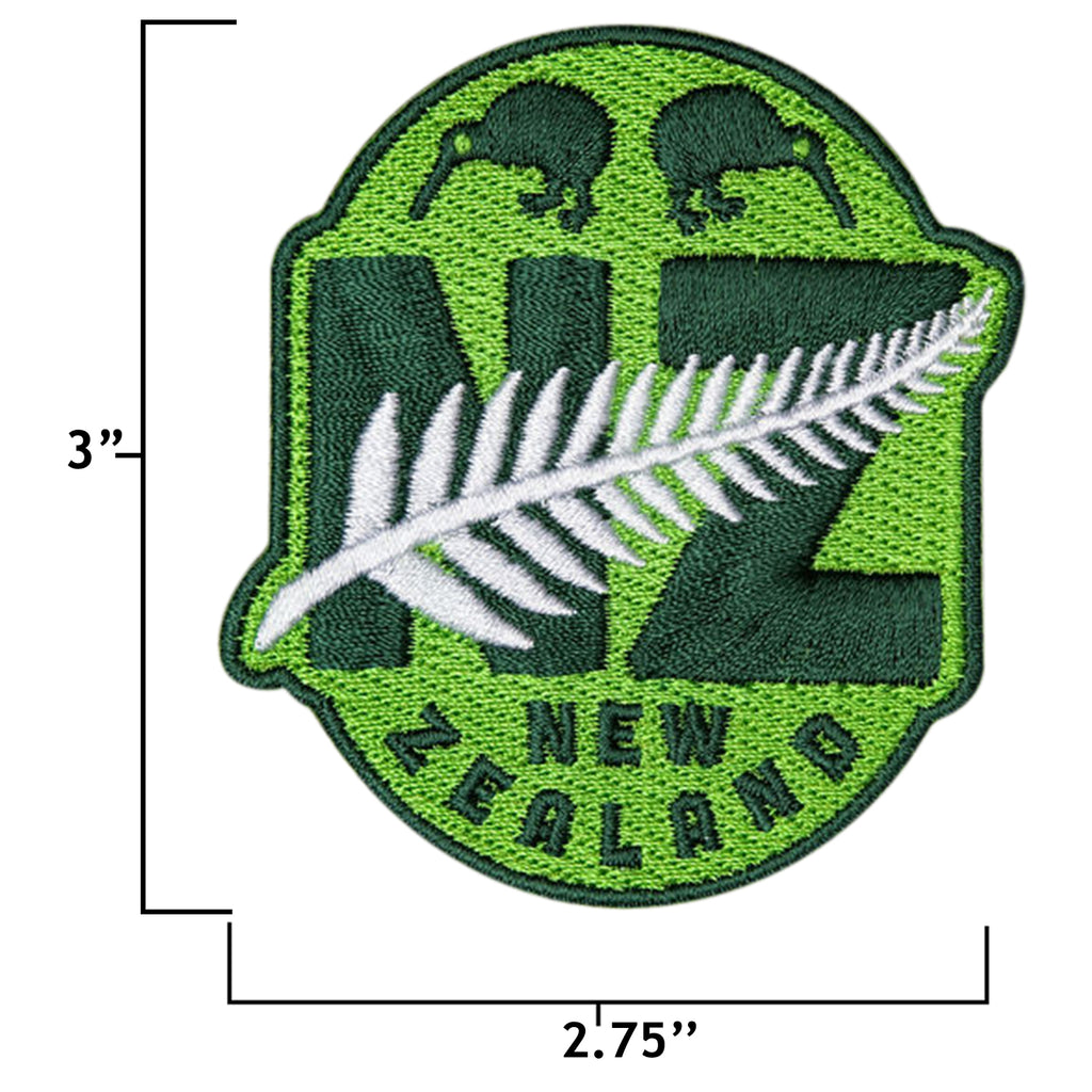 New Zealand Patch size information