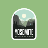Yosemite National Park Sticker