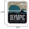 Olympic patch size information