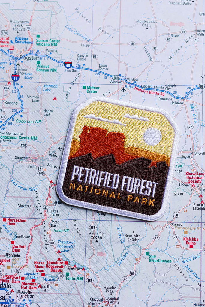Petrified Forest National Park Patch vagabond heart