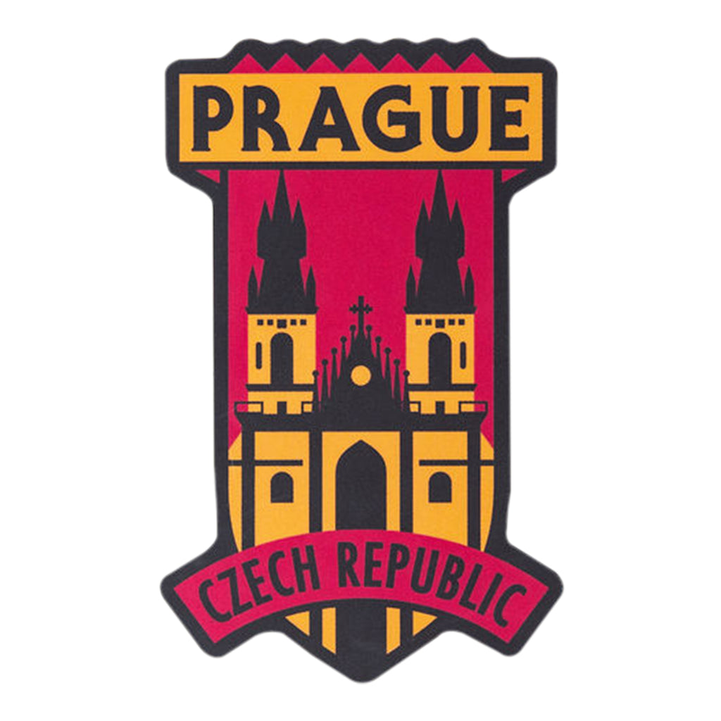 Prague Czech Republic Sticker