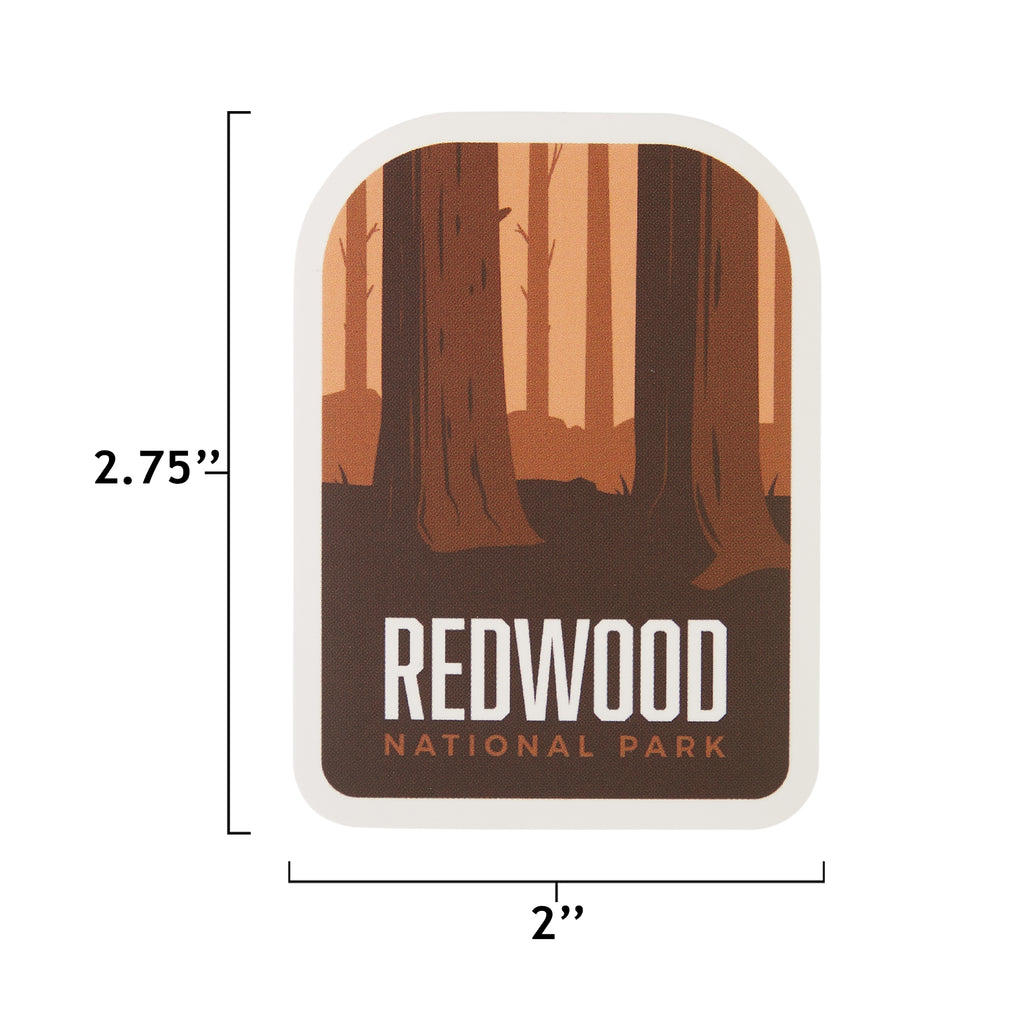 Redwood National Park Sticker – Vagabond Heart