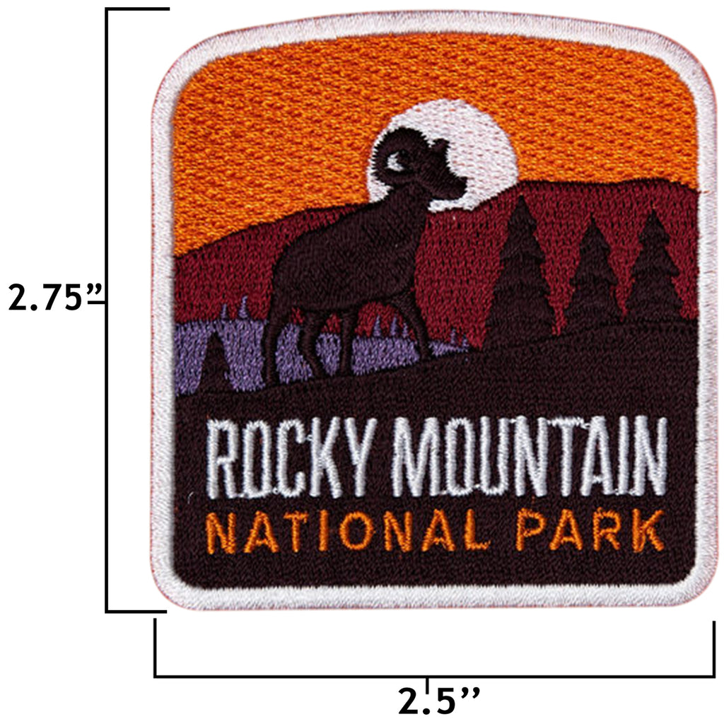 Rocky Mountain patch size information 