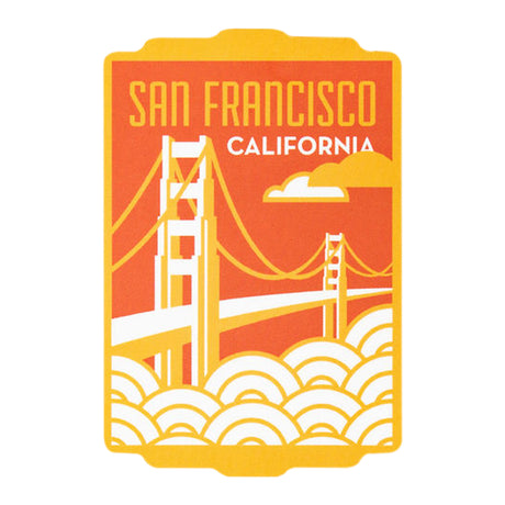 San Francisco California Sticker