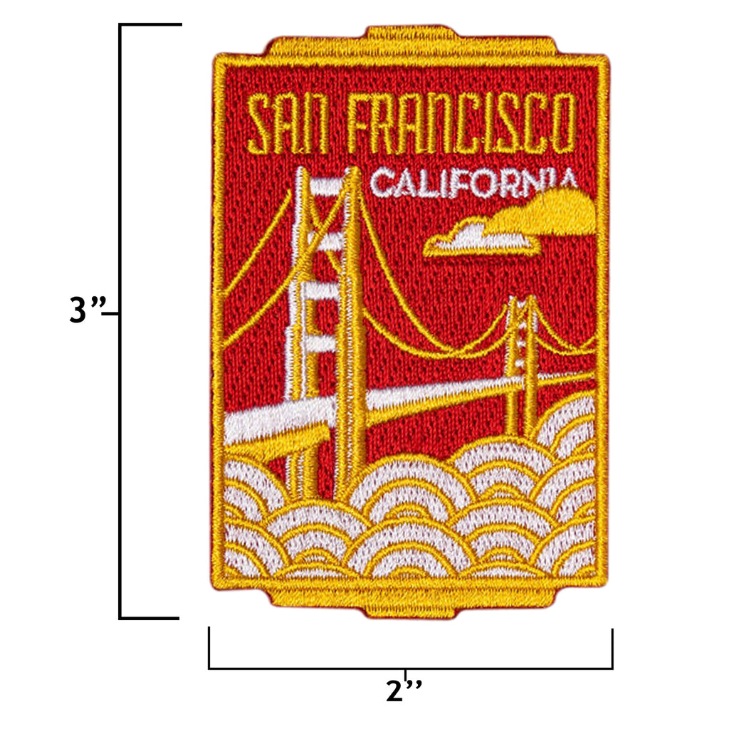 San Francisco California Patch – Vagabond Heart