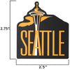 Seattle Washington Sticker size information