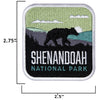 Shenandoah patch size information