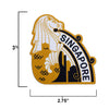 Singapore sticker size information