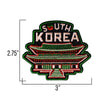 South Korea Patch size information