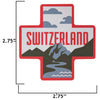 Switzerland Sticker size information