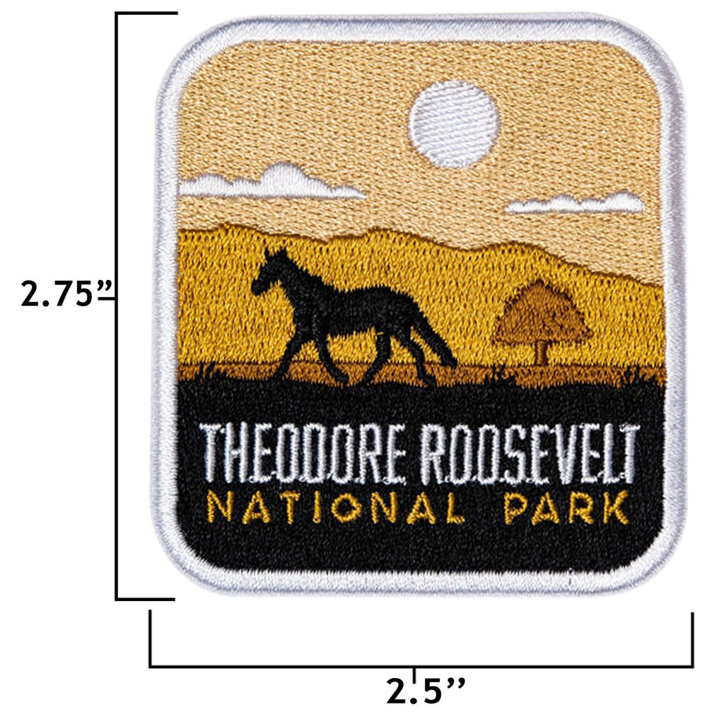 Theodore Roosevelt patch size information