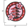 Tokyo sticker size information