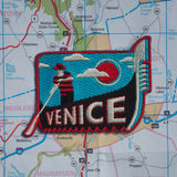 Venice patch on a map background