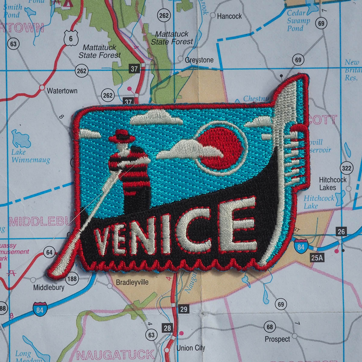 Venice Italy Patch Vagabond Heart