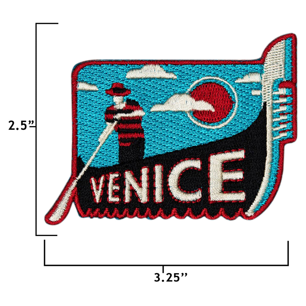 Venice Italy Patch size information
