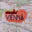 Vienna patch on a map background