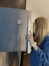 PVC magnet on a fridge