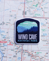 Wind Cave patch on a map