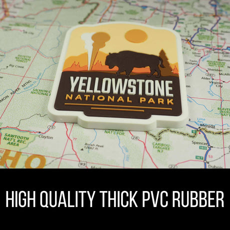 High quality thick pvc rubber fridge magnet