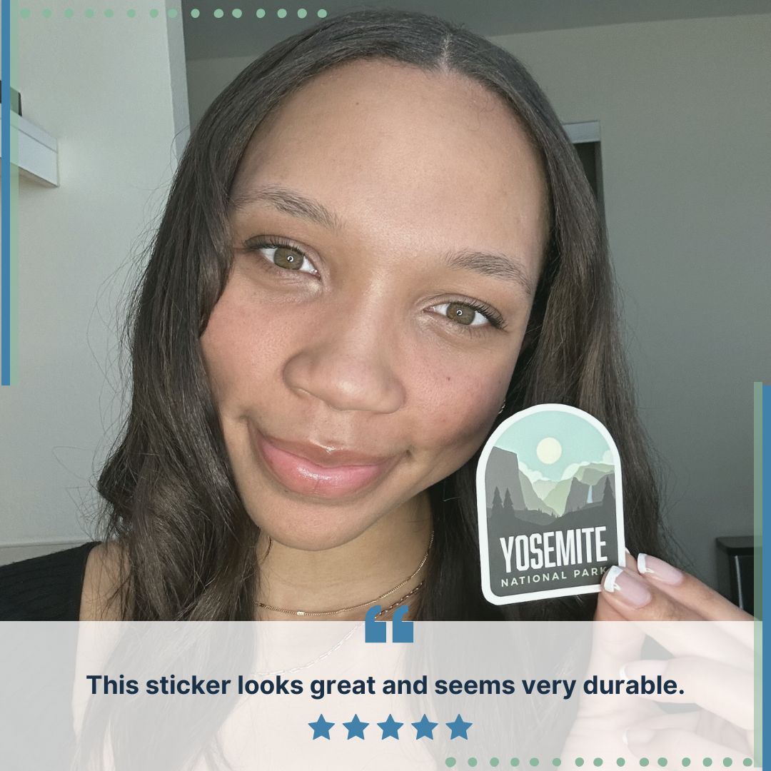 Yosemite National Park Sticker